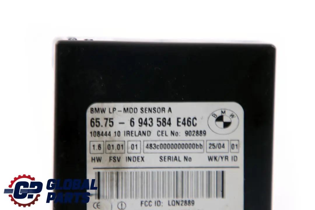 BMW 3 Series E46 Module Radar Burglar Alarm Rear 6943584