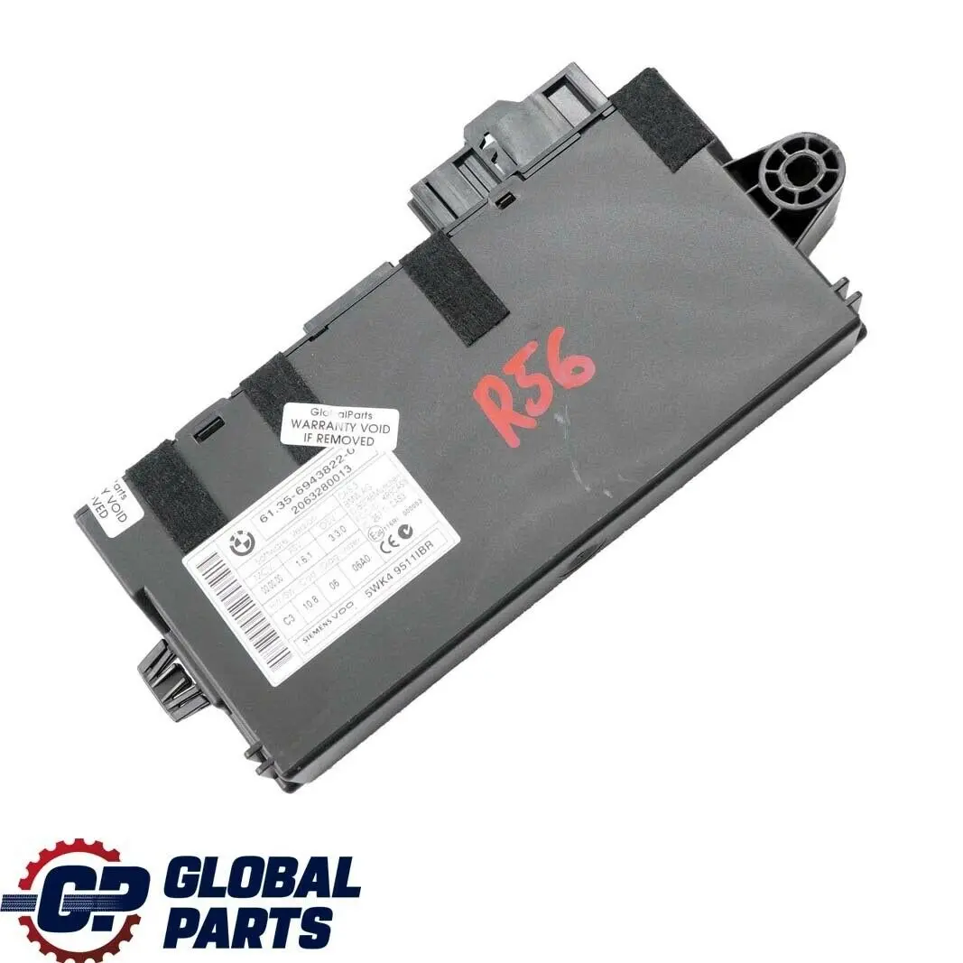 Mini Cooper R55 R56 R60 CAS ECU Unidad Control Módulo Lectura Llaves 6943822