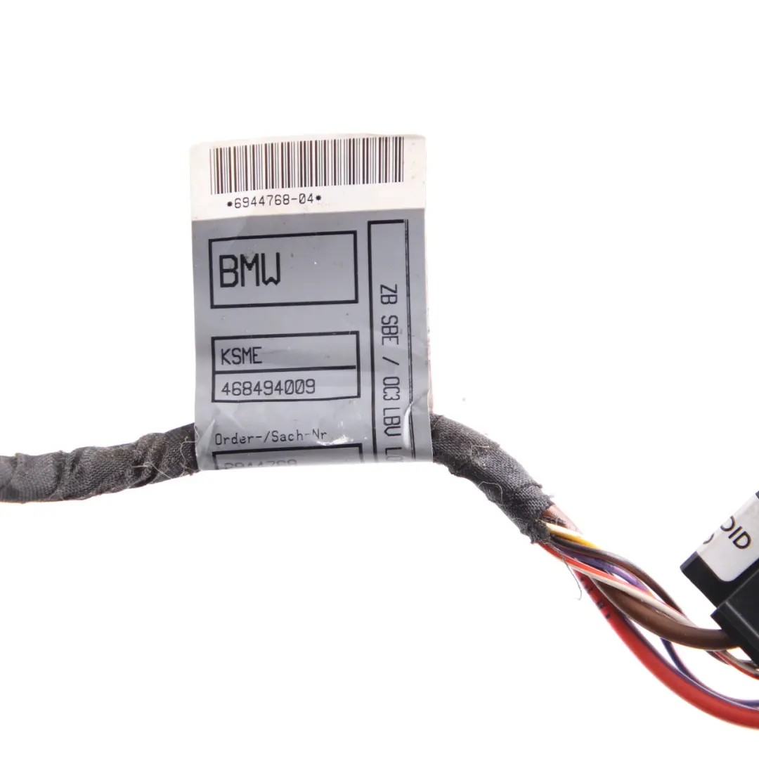 Seat Wiring BMW E87 E90 Front Passenger Seat Wiring Loom Harness Cable 6944767