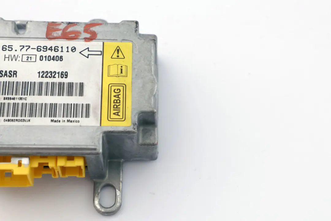 Air Sensor Module BMW E65 E66 E67 A-Pillar Control Unit Right O/S 6946110