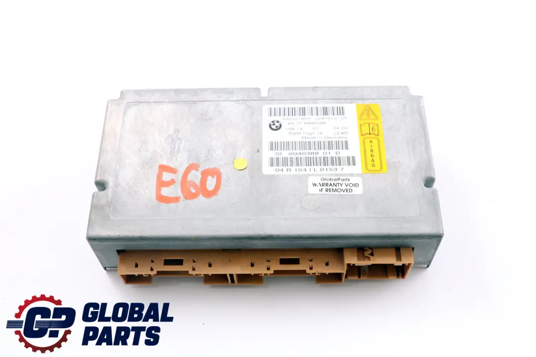 BMW 5 6 Series E60 E61 E63  ECU Control Unit Gateway Module 6946388