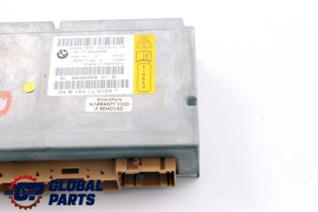 BMW 5 6 Series E60 E61 E63  ECU Control Unit Gateway Module 6946388