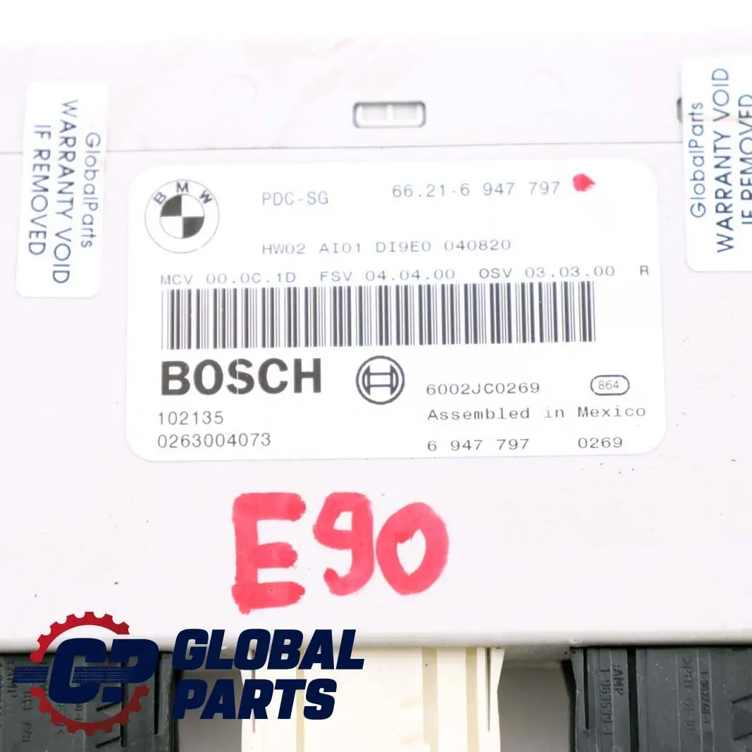 BMW 1 3 Series E81 E87 E90 E91 E92 Parking Control Module Unit PDC 6947797