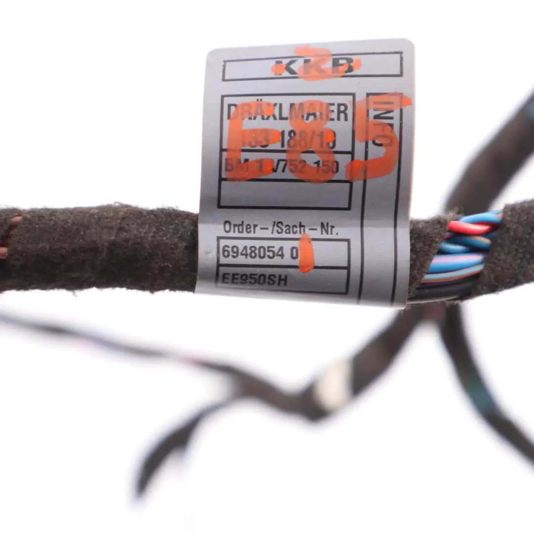 BMW Z4 E85 Front Door Wiring Loom Cable Left N/S Harness 6948054