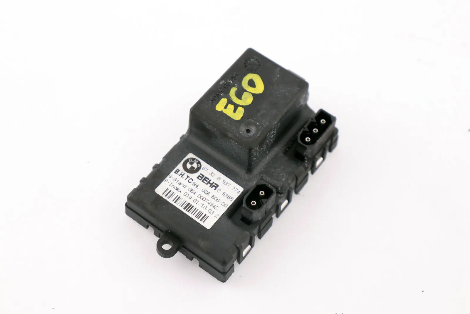 BMW E60 E61 E63 E64 Blower Regulator Heater Blow Resistor Motor