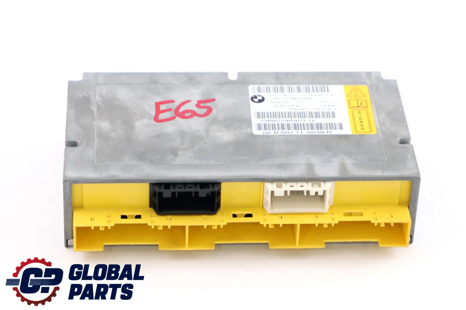 BMW 7 Series E65 E66 Safety Information Module Airbag 6922464