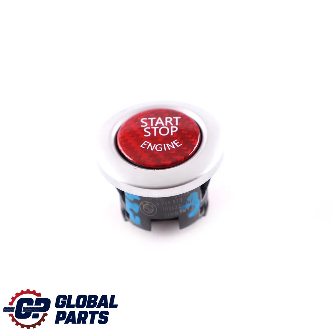 BMW 3 Series 3 E90 E91 Engine Start Stop Switch Button Ignition Red 6949913