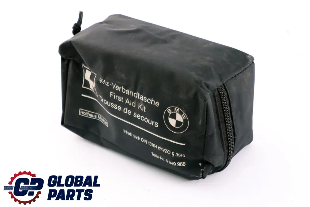 BMW &amp; MINI Universal First Aid Emergency Medical Kit Pouch Black