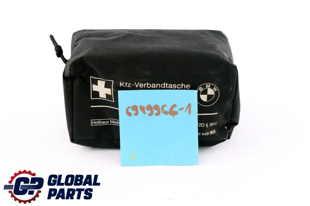 BMW &amp; MINI Universal First Aid Emergency Medical Kit Pouch Black