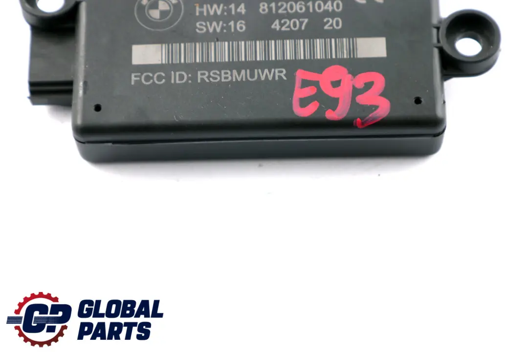 BMW E63 E64 E93 DWA Unidad De Modulo De Sistema De Alarma 65756950525 6950525