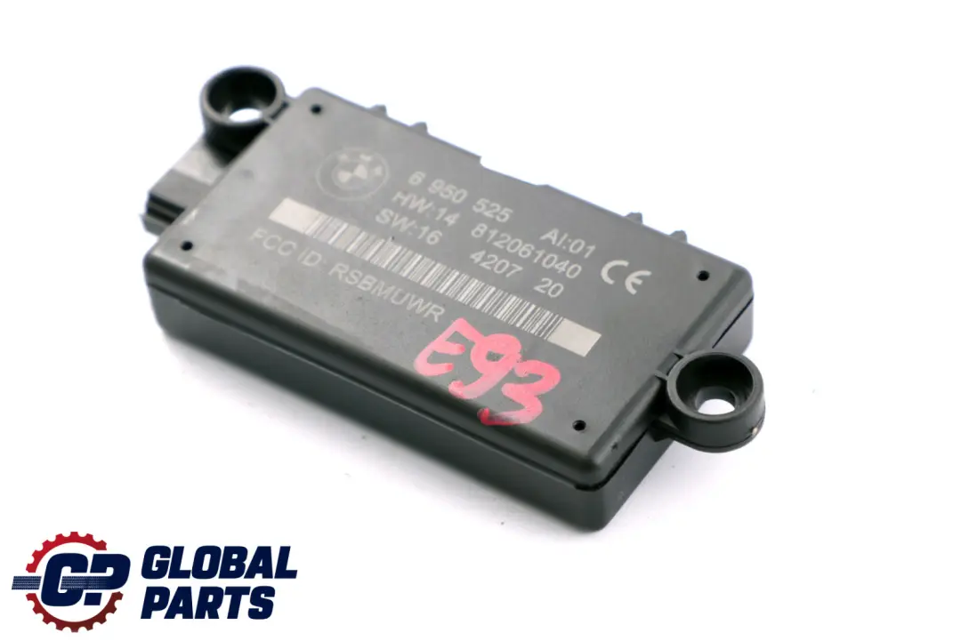 BMW E63 E64 E93 DWA Unidad De Modulo De Sistema De Alarma 65756950525 6950525