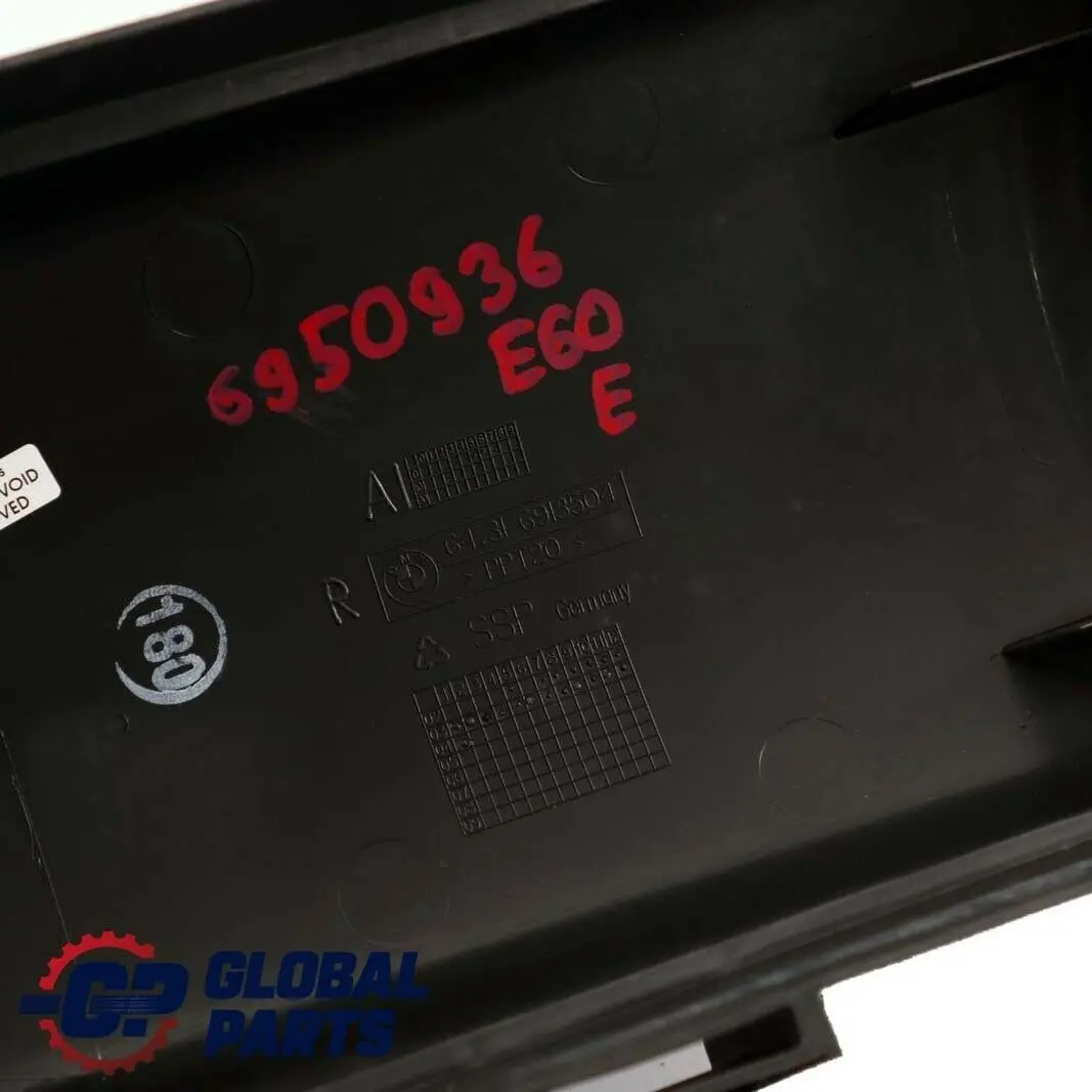 BMW E60 E61 E63 E64 Tapa Caja Filtro Parte Superior Derecha 