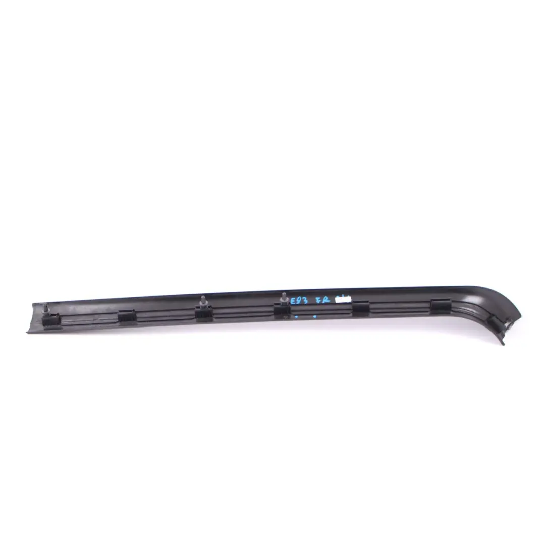 BMW E92 E93 LCI Tapa Entrada Delantera Derecha Negro Schwarz 6951382