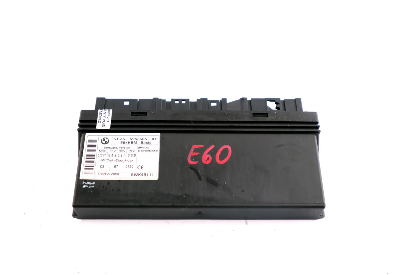 BMW 5 6 Series E60 E63 E64 Body Control Module ECU Control Unit 6952665