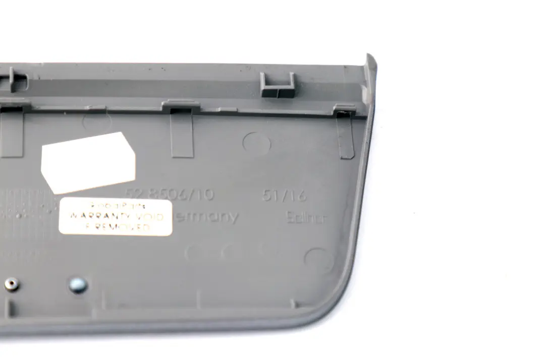BMW 1 Series E87 Cover Centre Console Ashtray Tray Decor Titan Matt 7127140