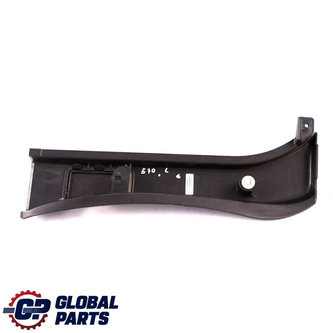 BMW X5 E70 Tapa Pilar D Embellecedor Inferior Izquierda N/S Negro 7145953