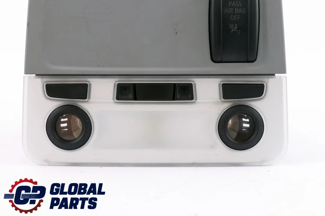 BMW E81 E82 E87 E87N LCI Front Switch Unit Luz De techo Alaskagrau Gris