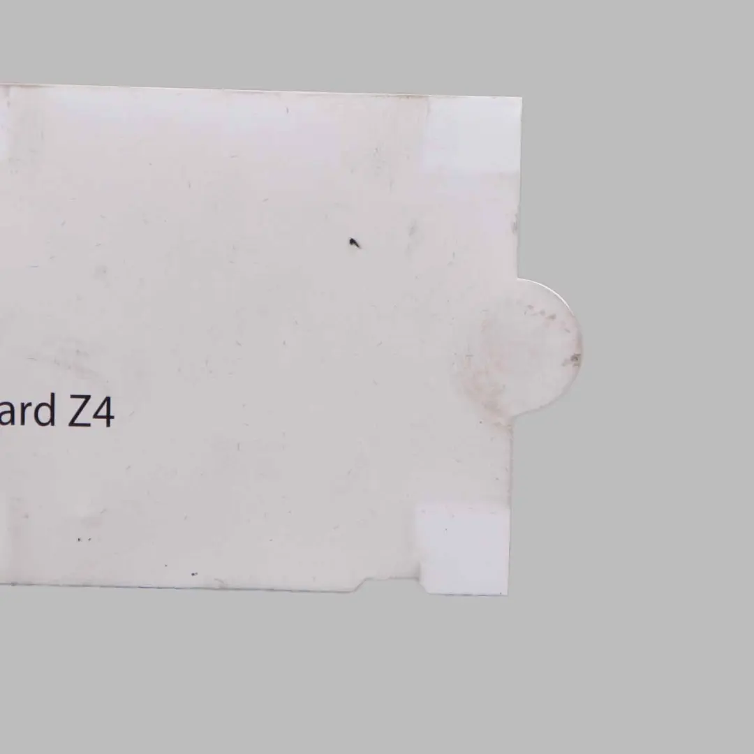 BMW Z4 E85 Map Fuse Box Grouping Diagram 6955431