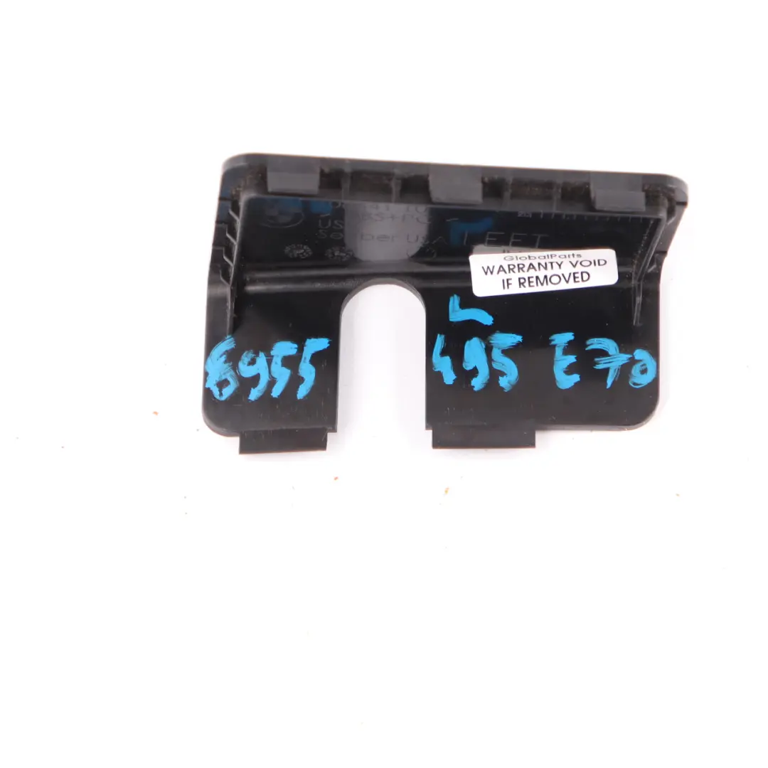 BMW X5 E70 Cover Covering Left N/S Trim Panel Trunk Black 7145907