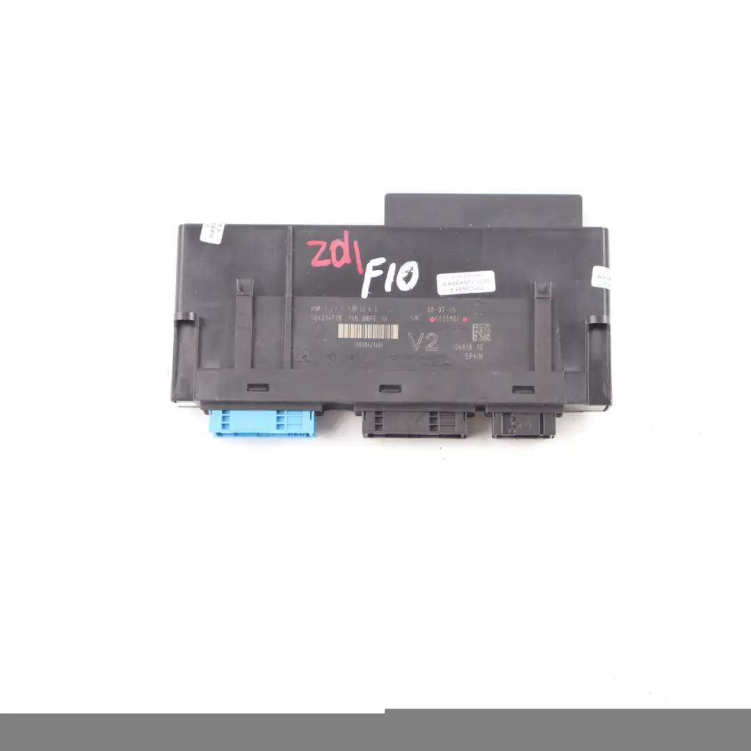 BMW F10 Body Control Module ECU Unit Junction Box PL6 JBBFE III V2 6955801