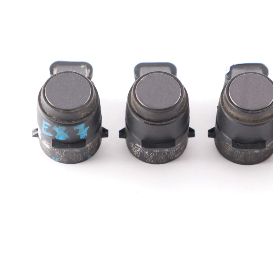 BMW E81 E87 E90 PDC Sensor aparcamiento Ultrasonic Sparkling Graphite A22 Set