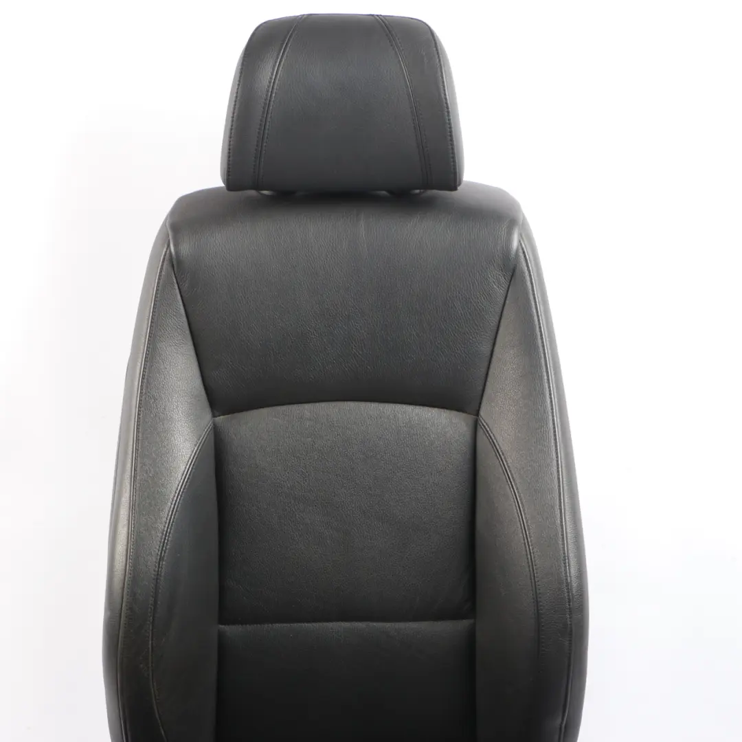 BMW E90 E91 Front Right Seat O/S Black Leather Dakota Interior