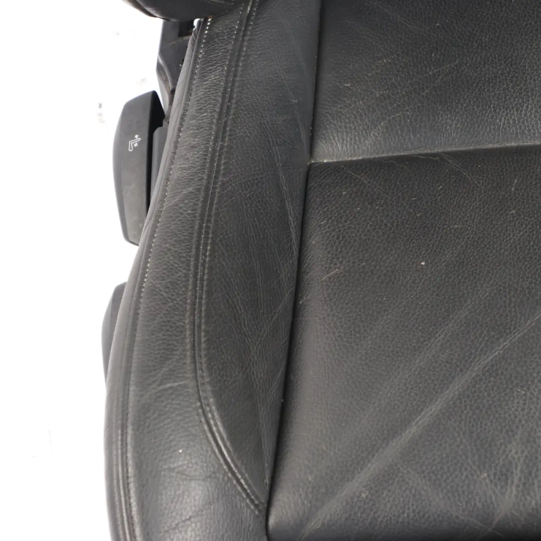 BMW E90 E91 Front Right Seat O/S Black Leather Dakota Interior