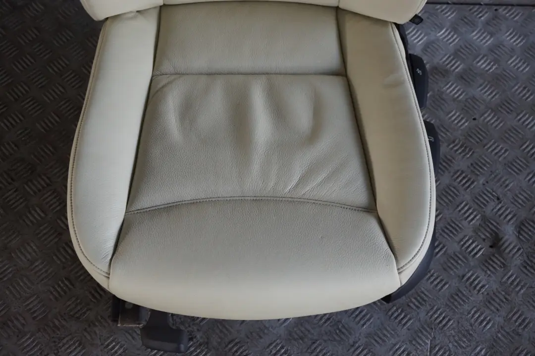 BMW E90 E91 Lemon Leather Interior Front Left Seat N/S