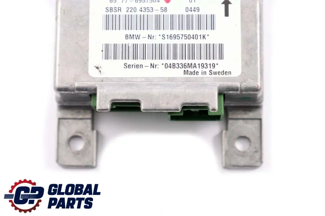 BMW 6 Z4 Series E64 E85 Sensor B-pillar Airbag Right O/S 6957504