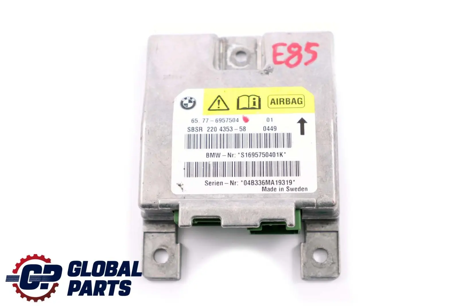 BMW 6 Z4 Series E64 E85 Sensor B-pillar Airbag Right O/S 6957504