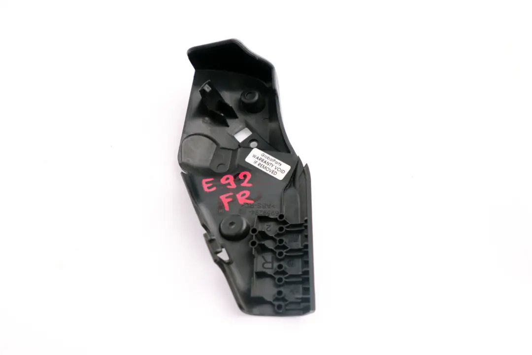 BMW E81 E82 E88 E92 Couverture Siege Interieur Droite Noir 6959294