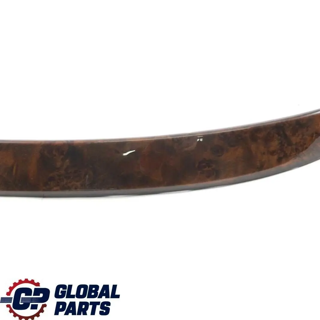 BMW E60 E61 Tirador Embellecedor Trasero Derecho Poplar Woodgrain Marron