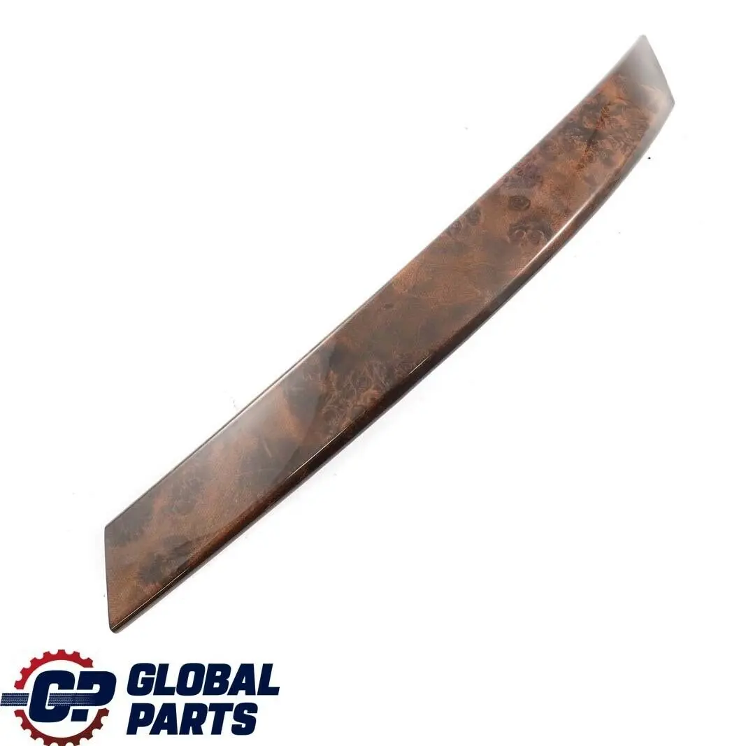 BMW E60 E61 Tirador Embellecedor Trasero Derecho Poplar Woodgrain Marron