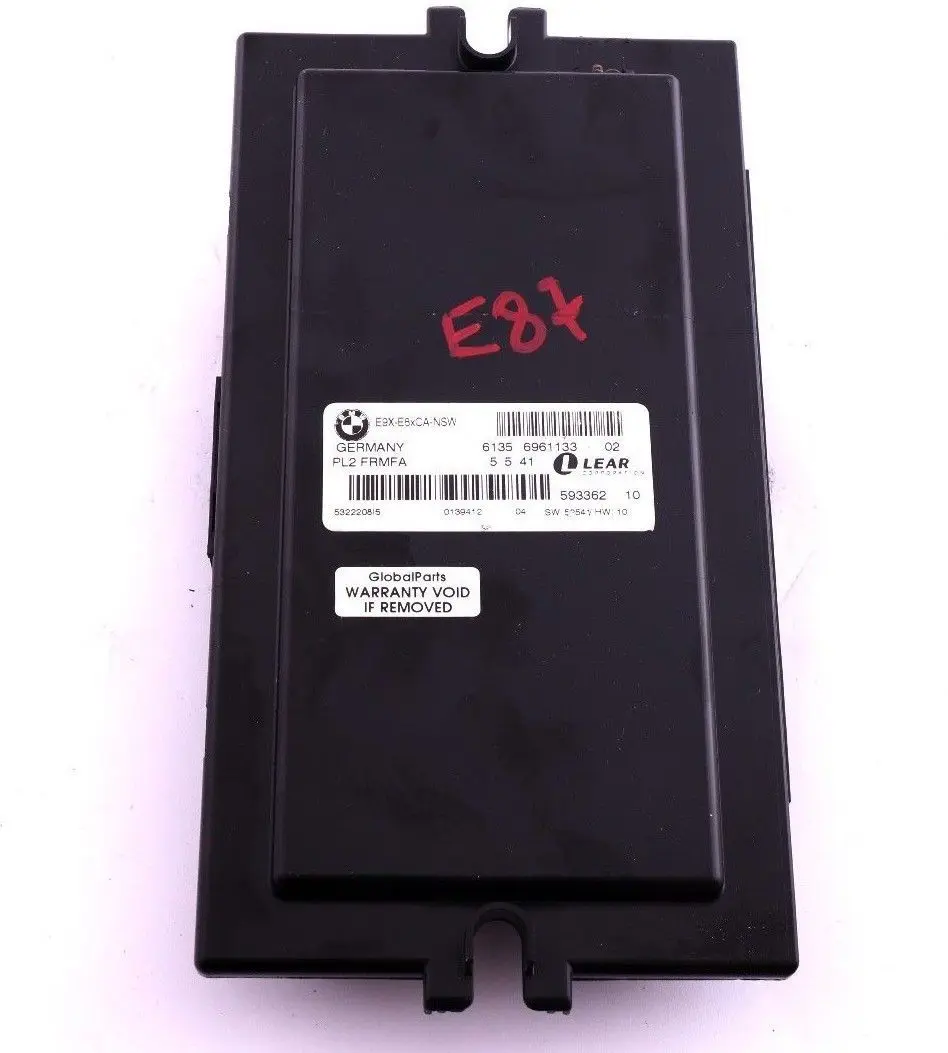 BMW E87 Módulo de luz ECU LCM Módulo de espacio para los pies PL2FRMFA 6961133