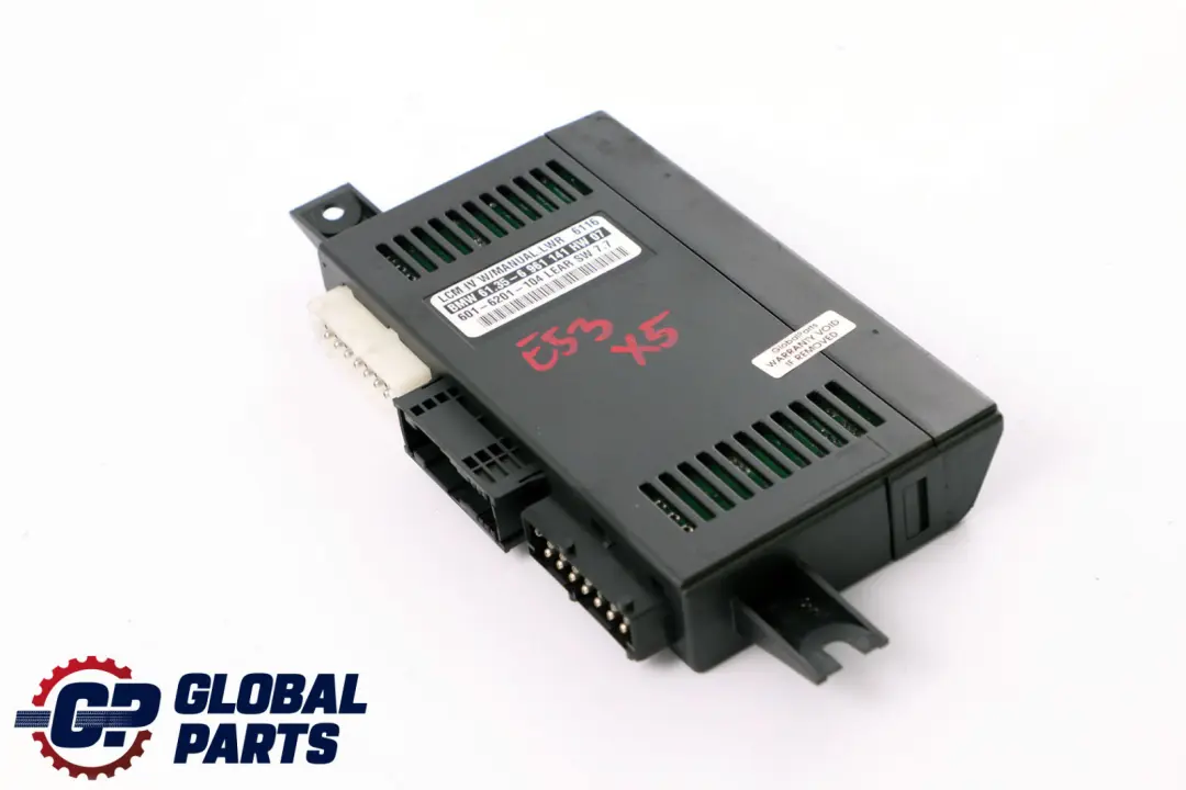 BMW X5 E53 Light Check Module Control Unit ECU Xenon Lear LCM IV 6961141 