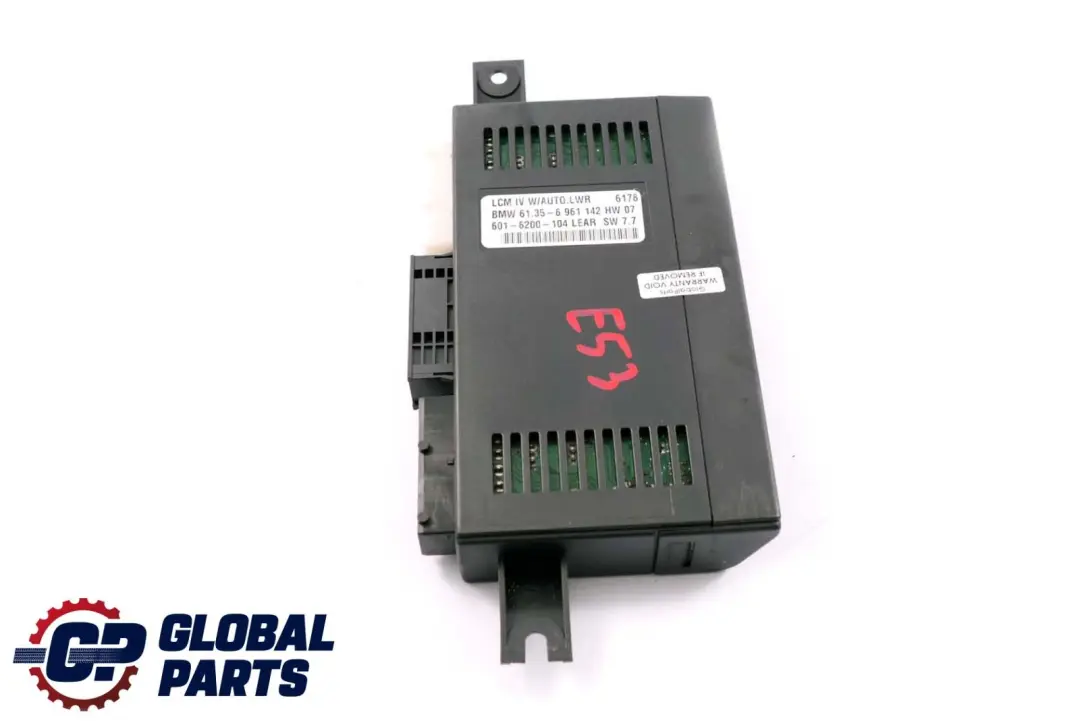 BMW X5 Series E53 Light Check Module Control Unit ECU Lear LCM IV LWR 6961142