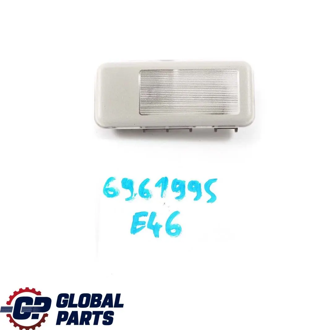 BMW E36 E46 E53 E83 Techo Luz Espejo Izquierda Hellgrau Gris 140929