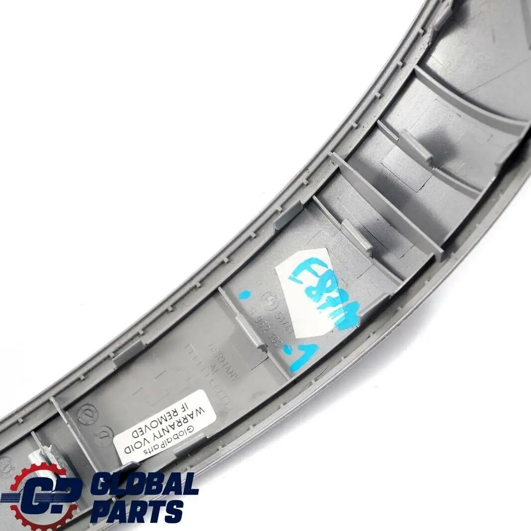 BMW E81 E82 E87 LCI E88 Manija puerta interior izquierda Light Titan 6962103