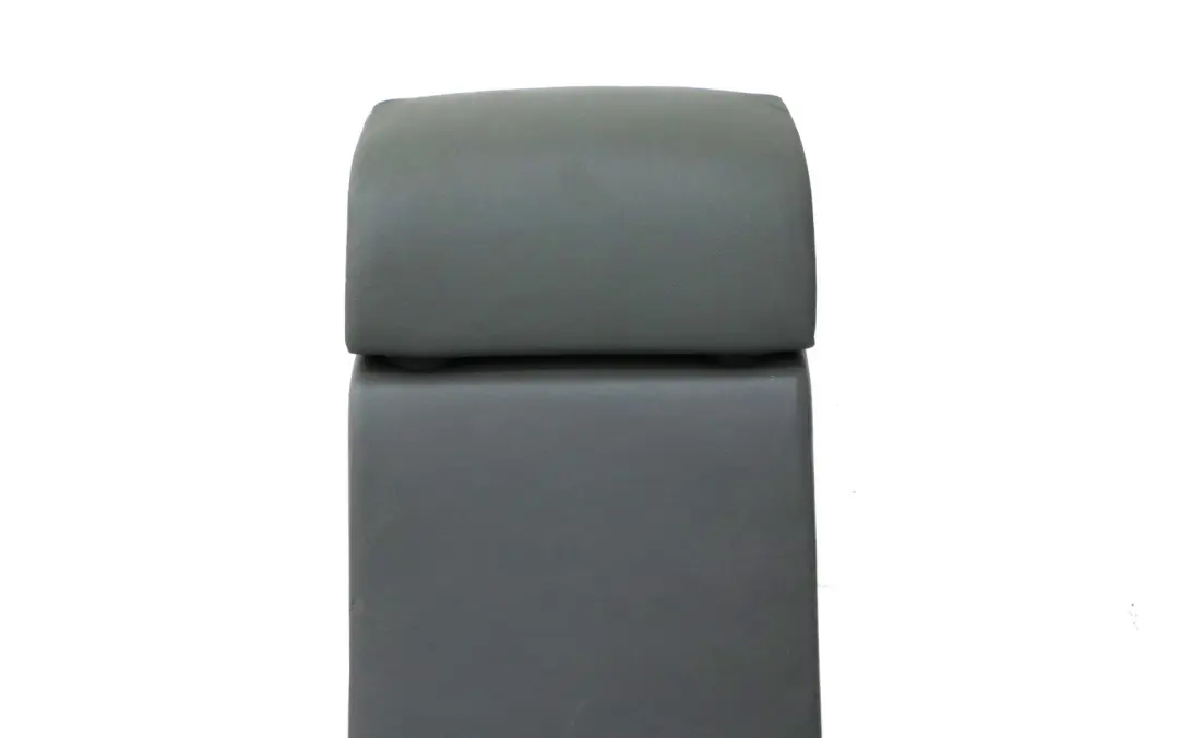 BMW 7 Series E65 E66 1 Rear Seat Armrest Headrest Console Leather Grey