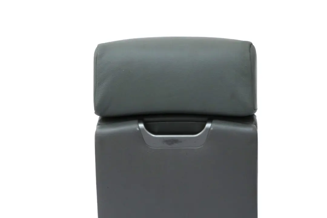 BMW 7 Series E65 E66 1 Rear Seat Armrest Headrest Console Leather Grey