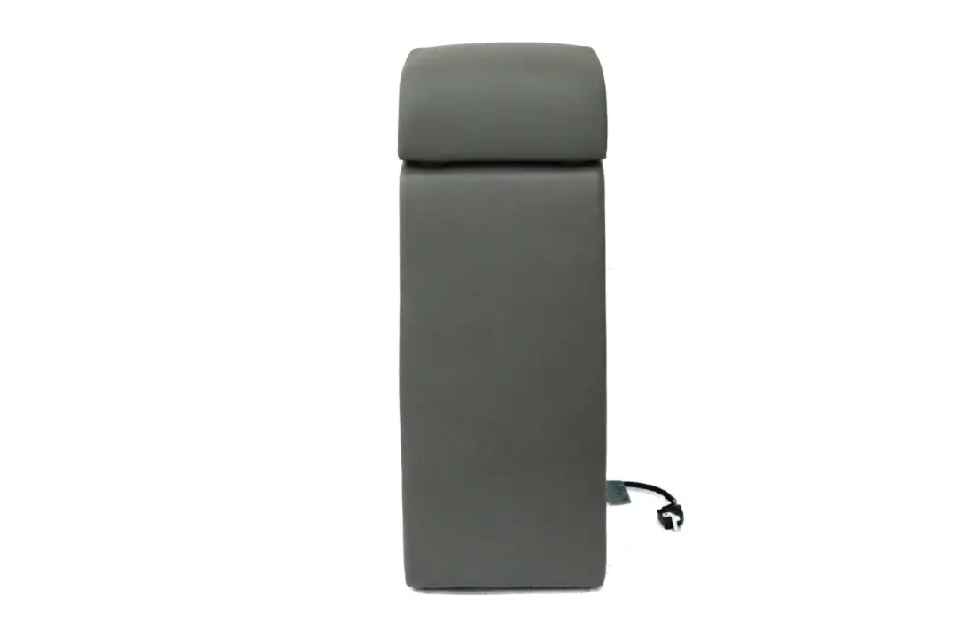 BMW 7 Series E65 E66 1 Rear Seat Armrest Headrest Console Leather Grey