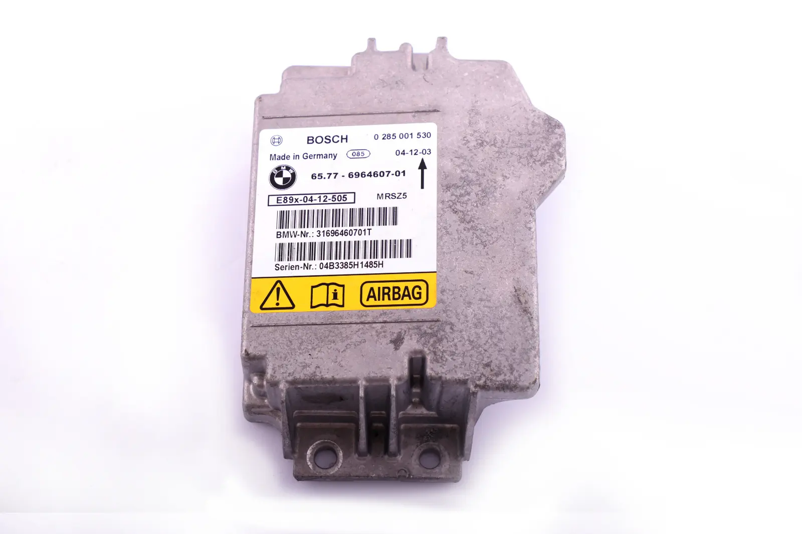 BMW E81 E87 E90 Unidad De Control Airbag ECU NO CRASH DATA 6964607