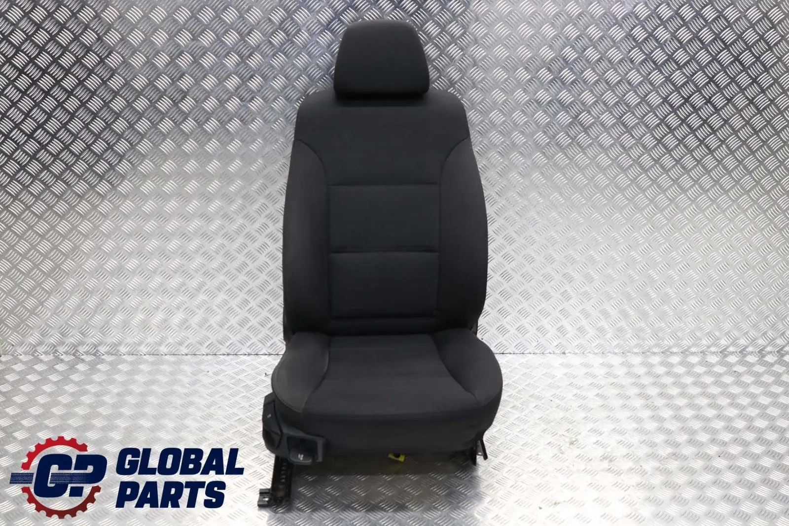 BMW 5 Series E60 E61 Cloth Interior Front Right O/S Seat Side Anthrazit Black