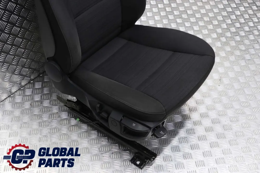 BMW 5 Series E60 E61 Cloth Interior Front Right O/S Seat Side Anthrazit Black