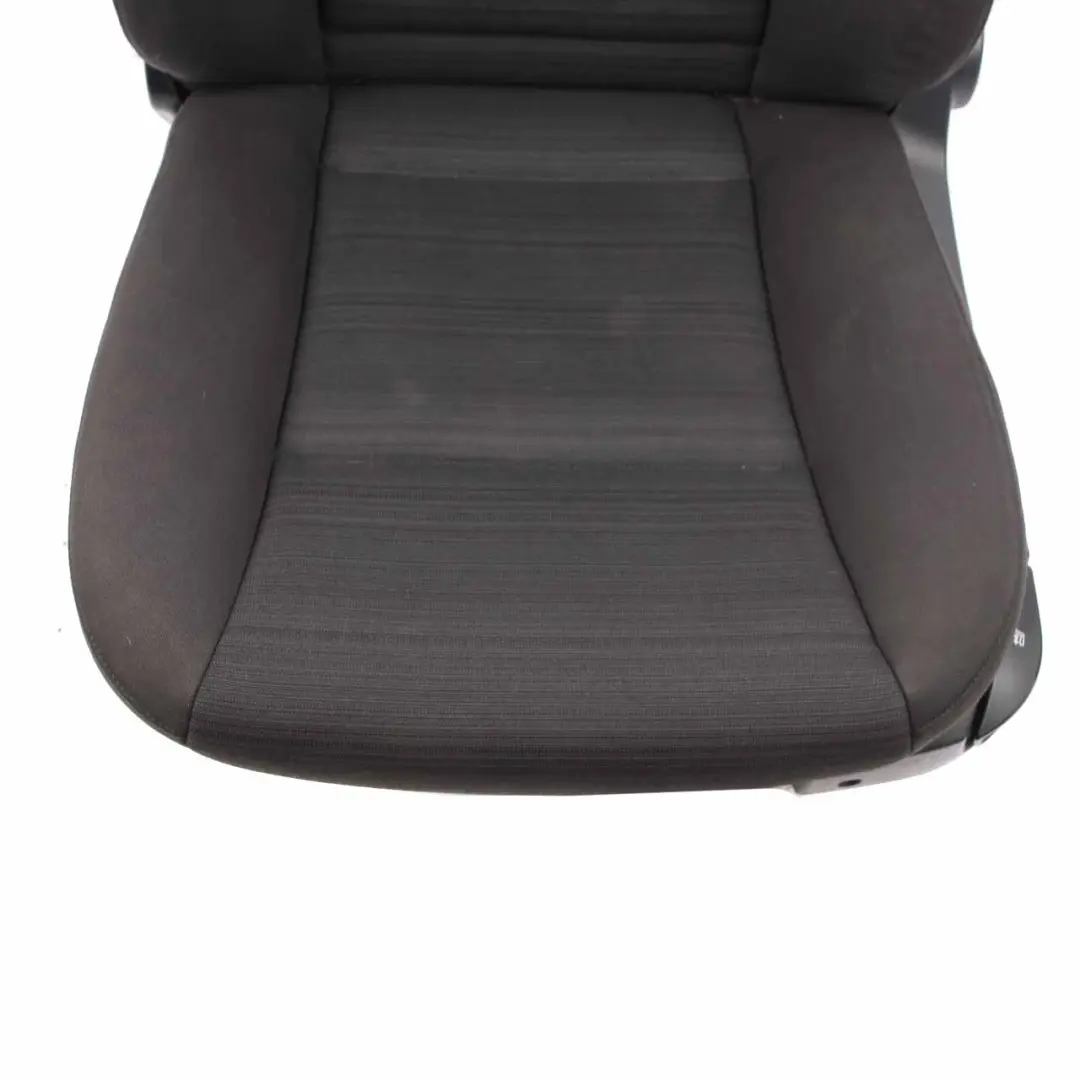 Front Seat BMW E60 E61 LCI Left N/S Heated Cover Cloth Fluid Linea Anthracite