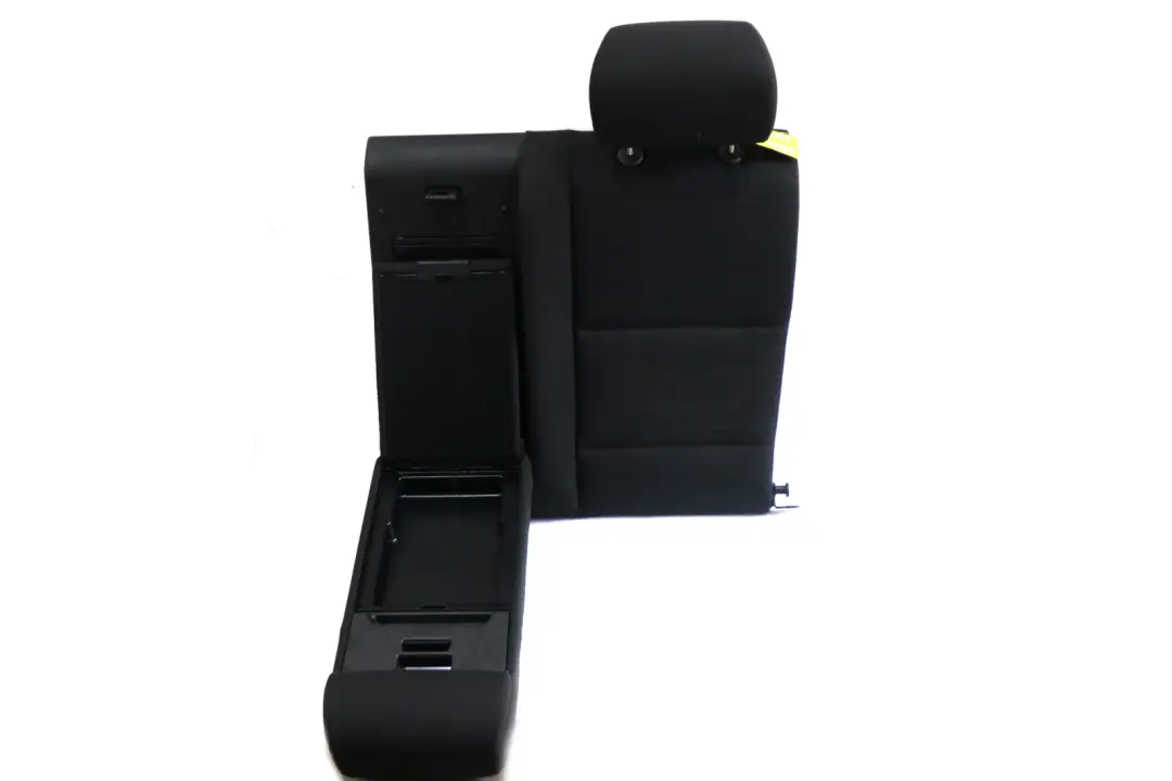 BMW 5 Series E60 Rear Left N/S Seat Cover Backrest Cloth Black Anthracite