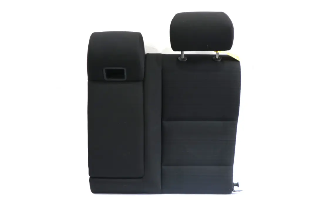 BMW 5 Series E60 Rear Left N/S Seat Cover Backrest Cloth Black Anthracite