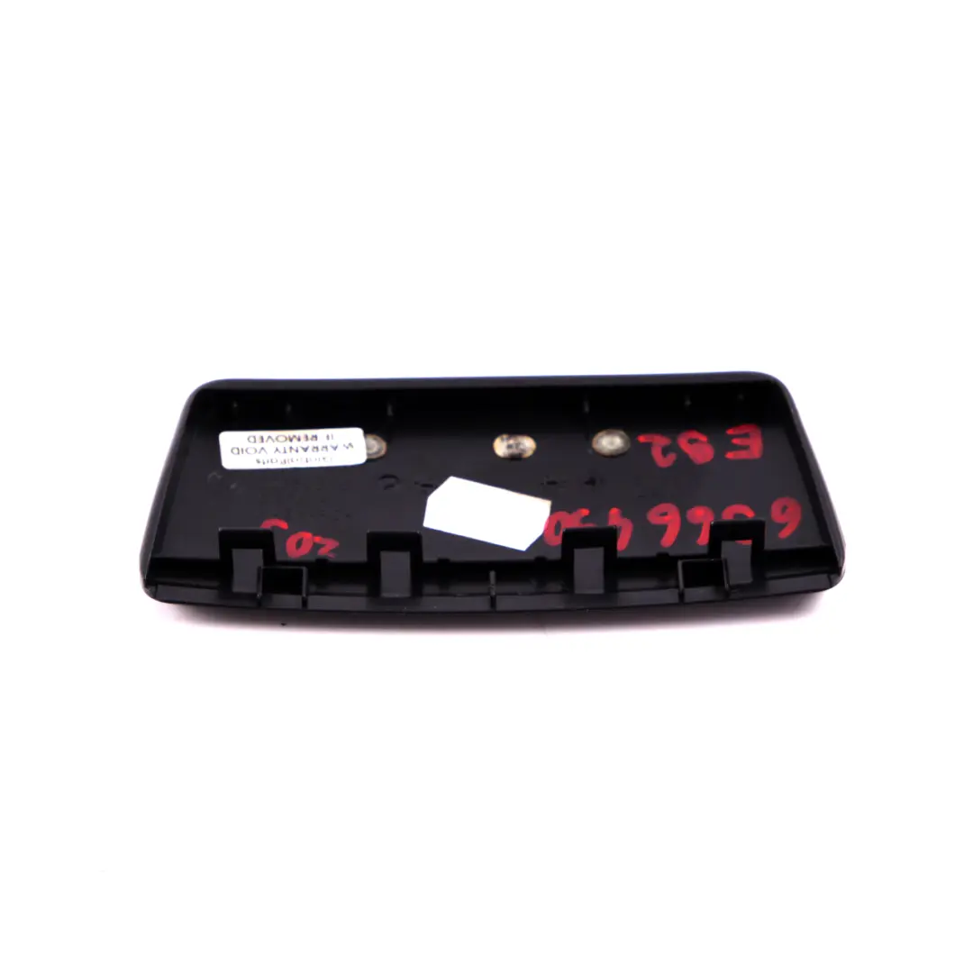 BMW 3 E92 Cover Oddments Box Rear Ash Tray Diamant Black