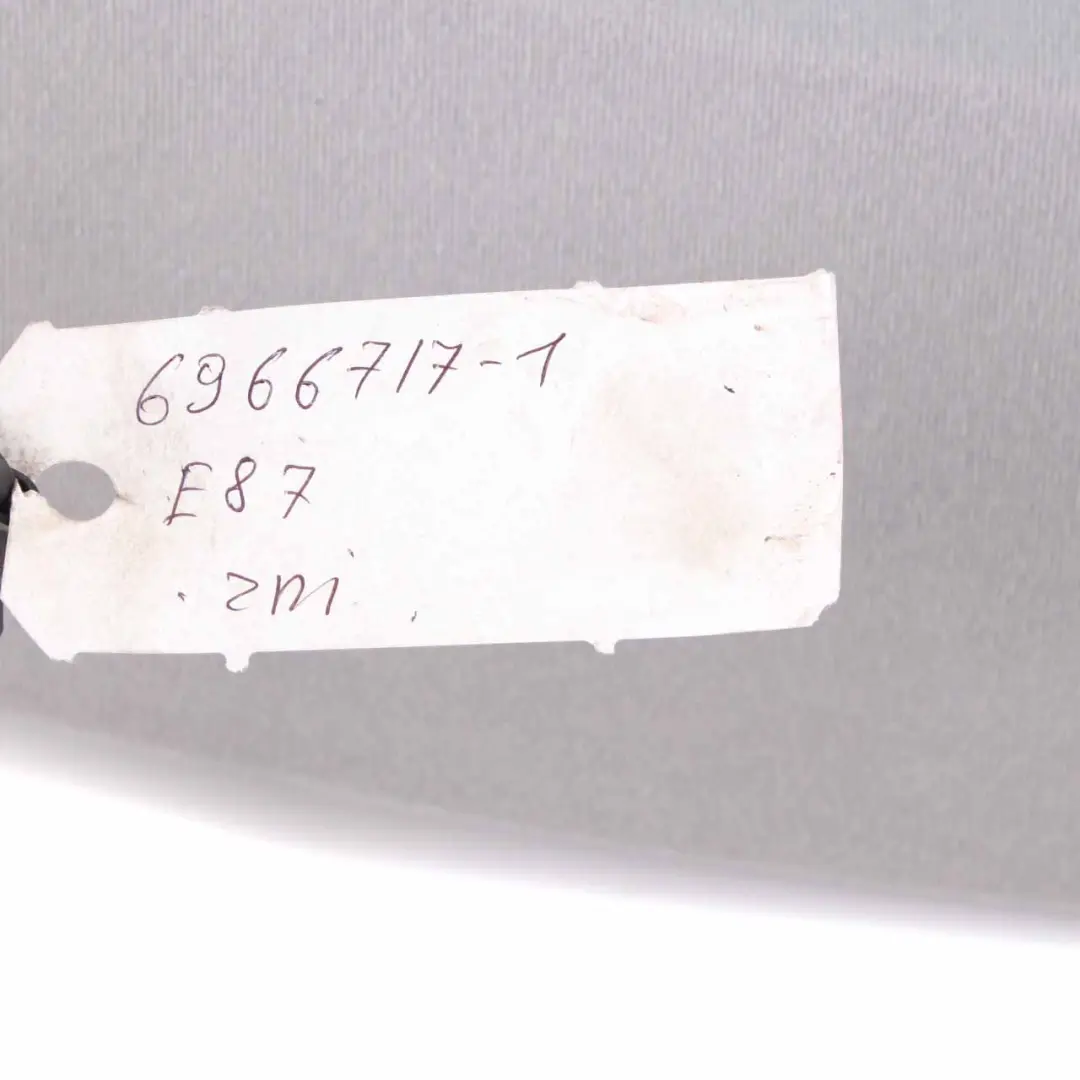 BMW E81 E87 Parcel Shelf Rear Window Ledge Alaskagrau Grey 6966717