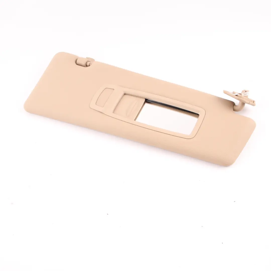 BMW X5 E70 Sun Visor Mirror Make-Up Panel Right O/S Savannabeige 6966748